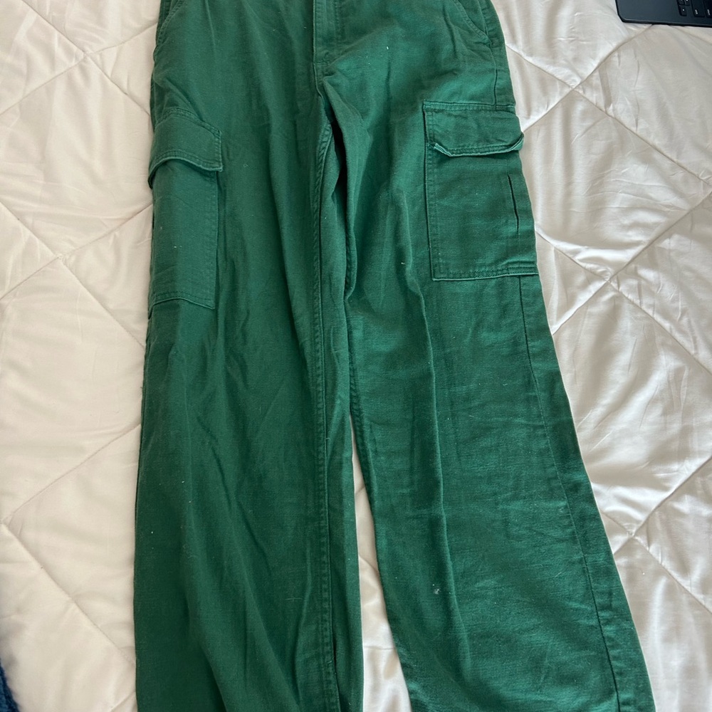 Cotton On Green Cargo Pants Relaxed Fit